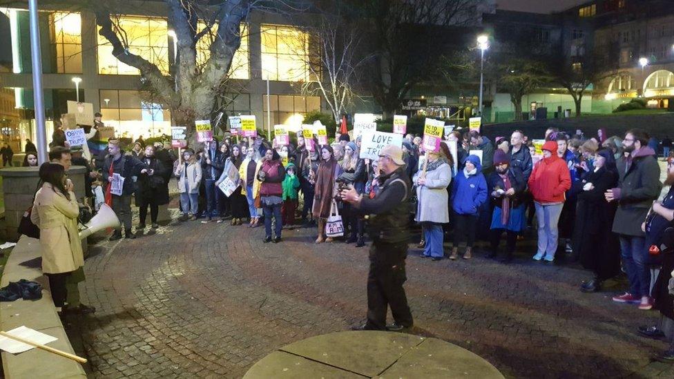 Protest Abertawe