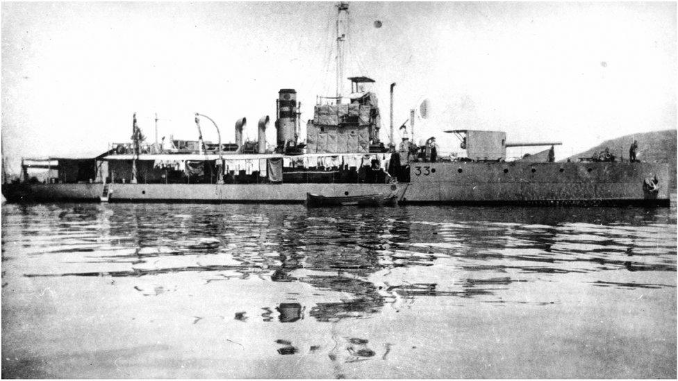 HMS M.33 at the Dardanelles