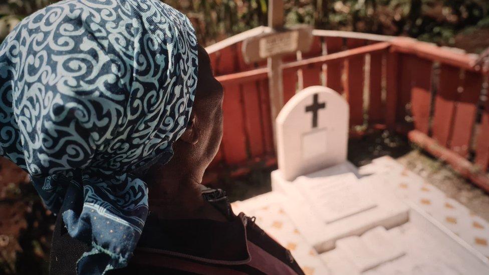 Grave of Elijah Kinyua