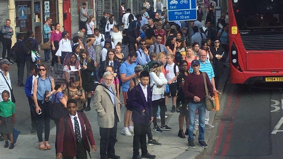 Bus queues