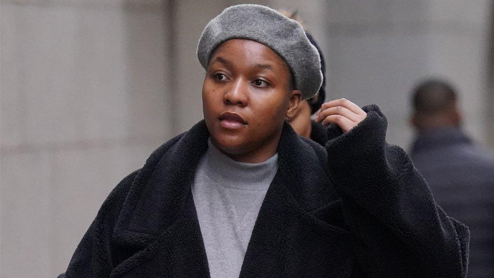 Sonia Ekweremadu outside the Old Bailey