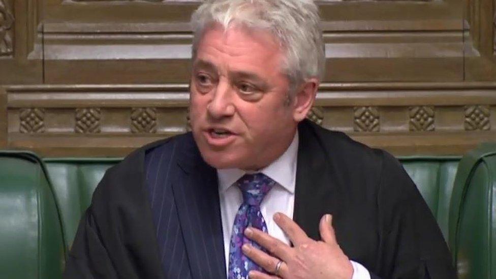 Speaker John Bercow