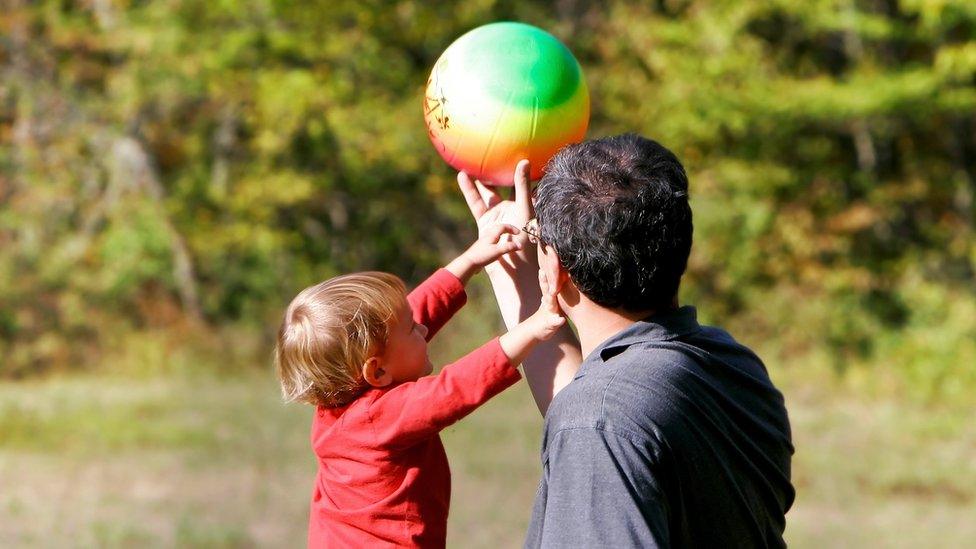 Man and child