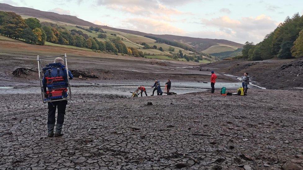 Edale Mountain Rescue at Ladybower Reservoir