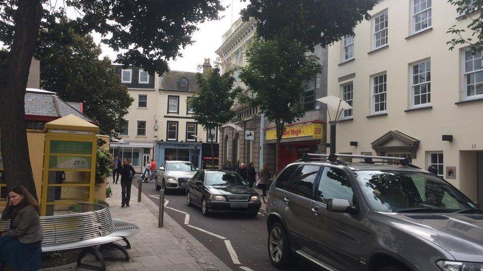 Cars in St Helier