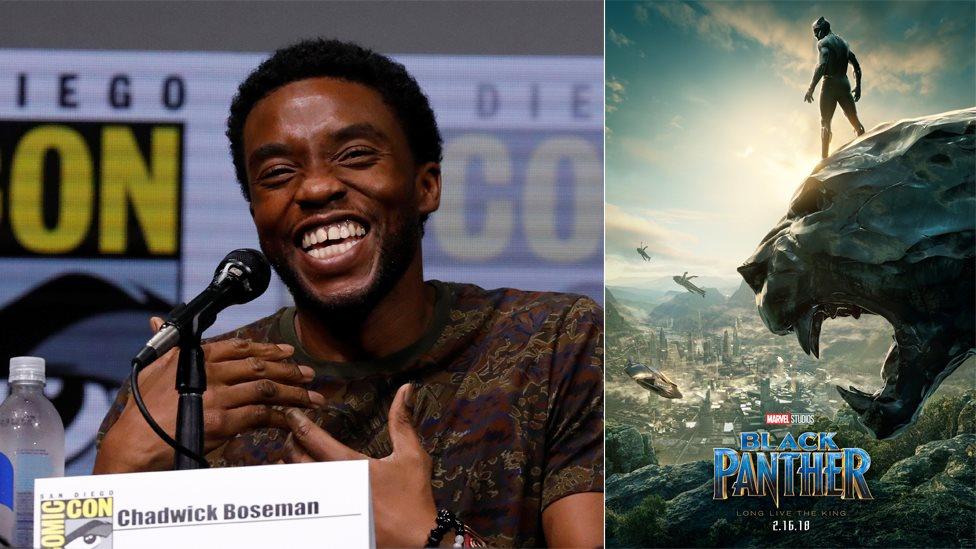 Chadwick Boseman and the new Black Panther poster