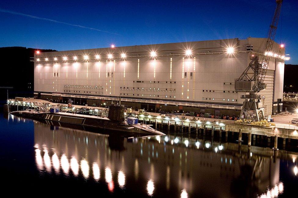 submarine at Faslane