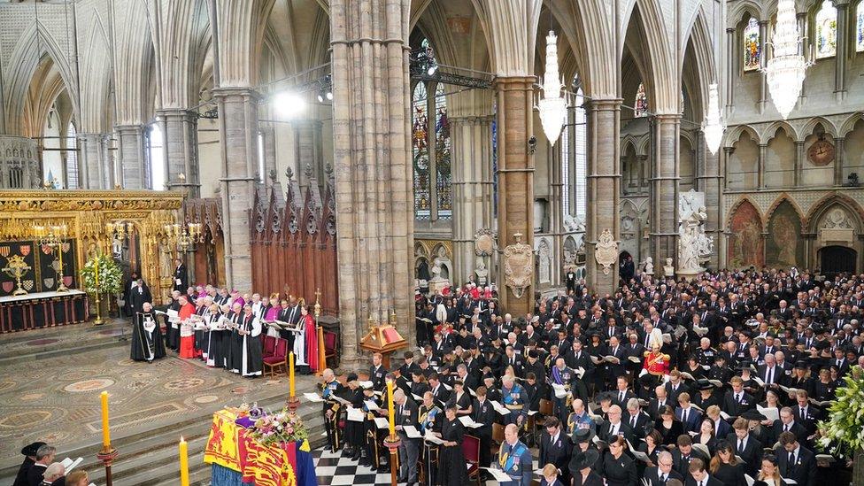 Queen Elizabeth II funeral service