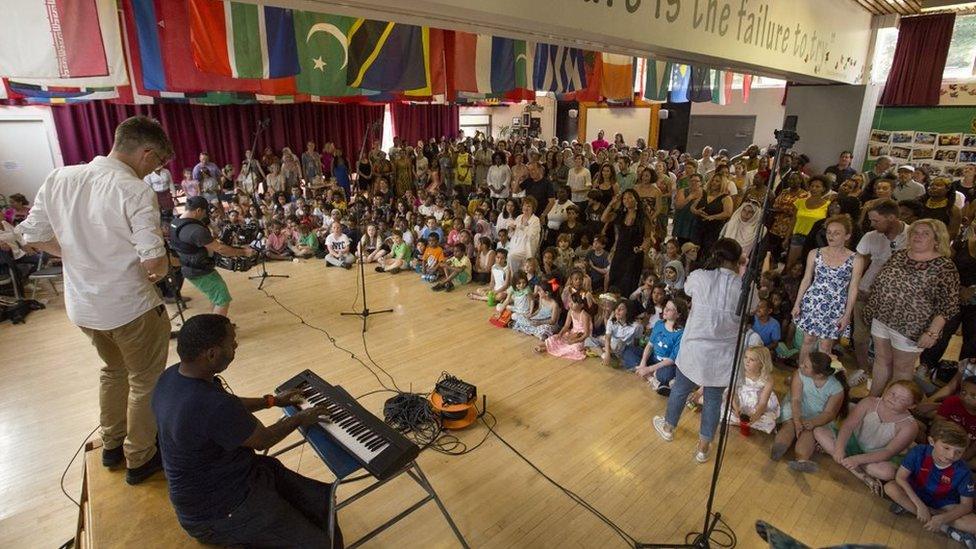 Gareth Malone and the Grenfell Community Choir