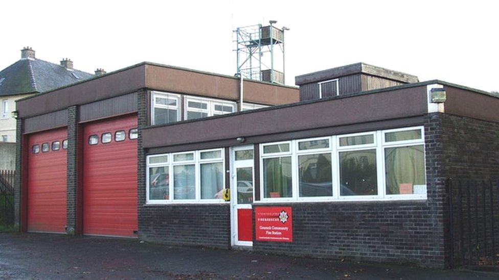 Gourock fire station