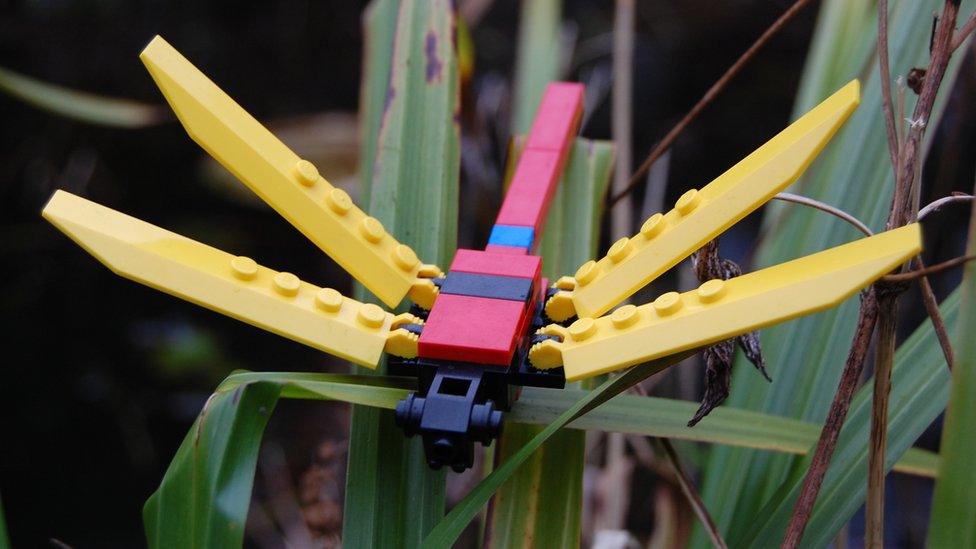 Lego dragonfly