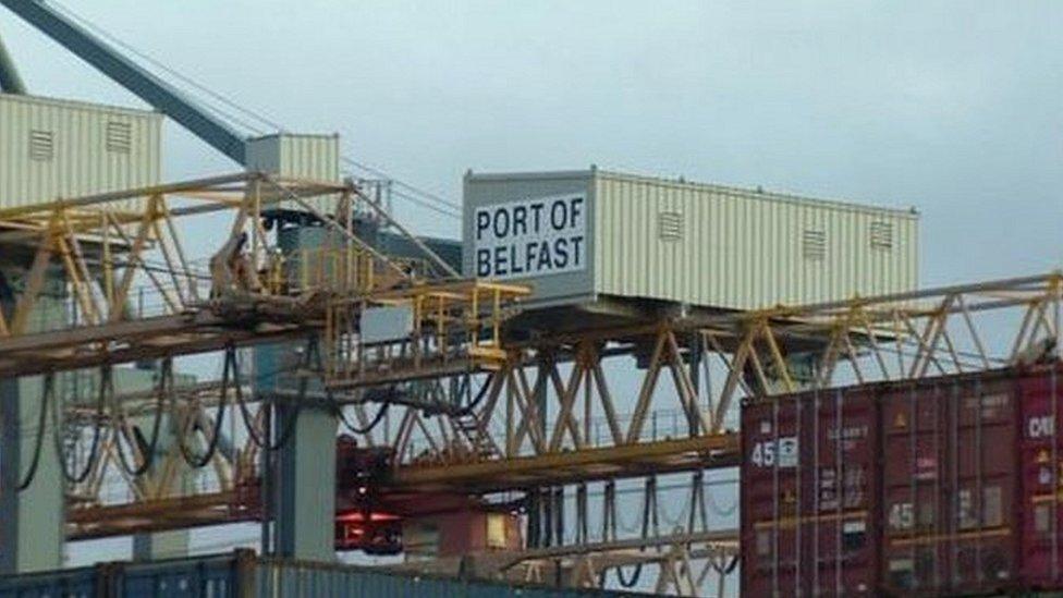 Belfast port