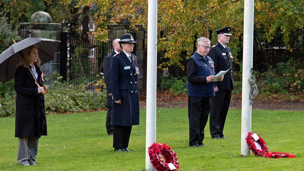 Armistice Day service