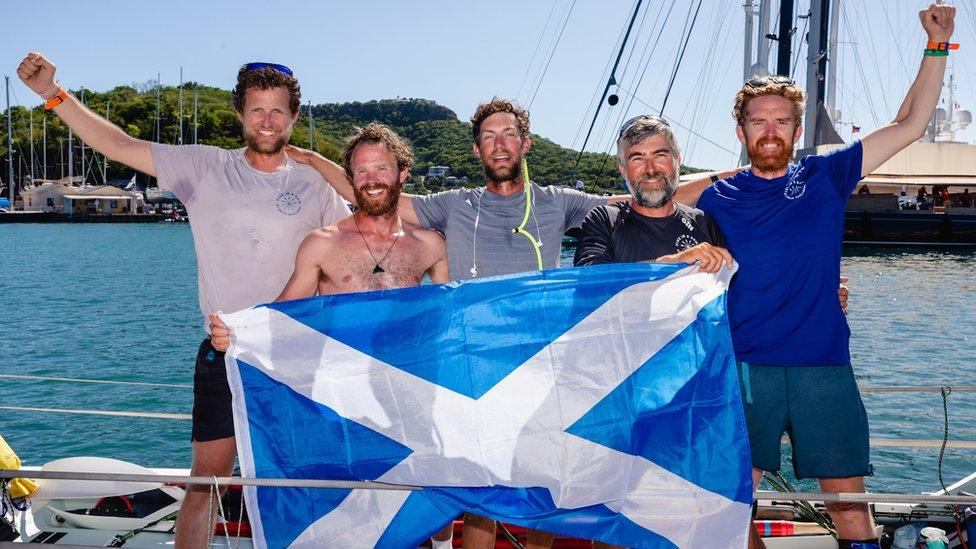 Duncan Hughes, Fraser Potter, Ian Baird, Ross McKinney and Clive Rooney