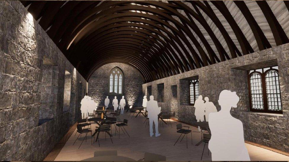 Artists impression of Greyfriars plans