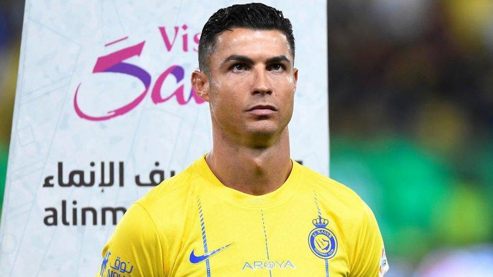 ronaldo in Saudi