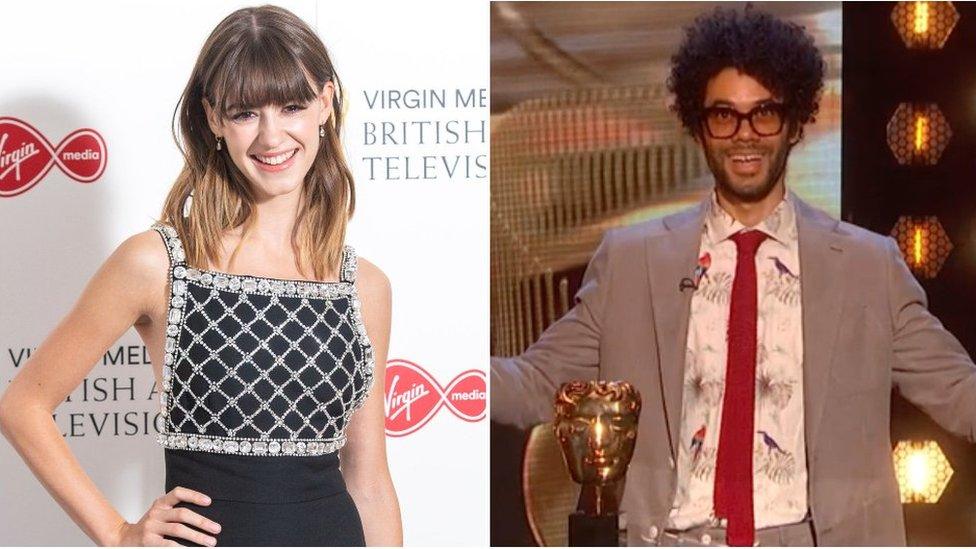 Daisy Edgar-Jones and Richard Ayoade