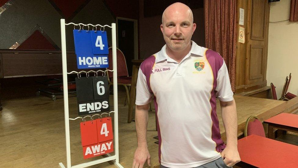 Wales short mat bowls international, Kieran Proctor