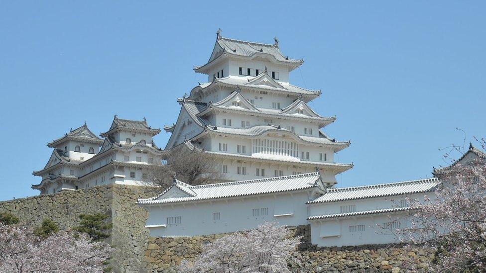 Himeji Castle, in the Kansai region, provided the backdrop for scenes from 1967 James Bond film You Only Live Twice