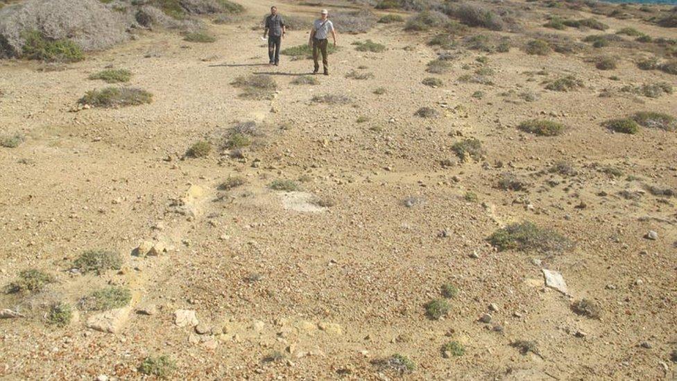 Roman site at Akrotiri