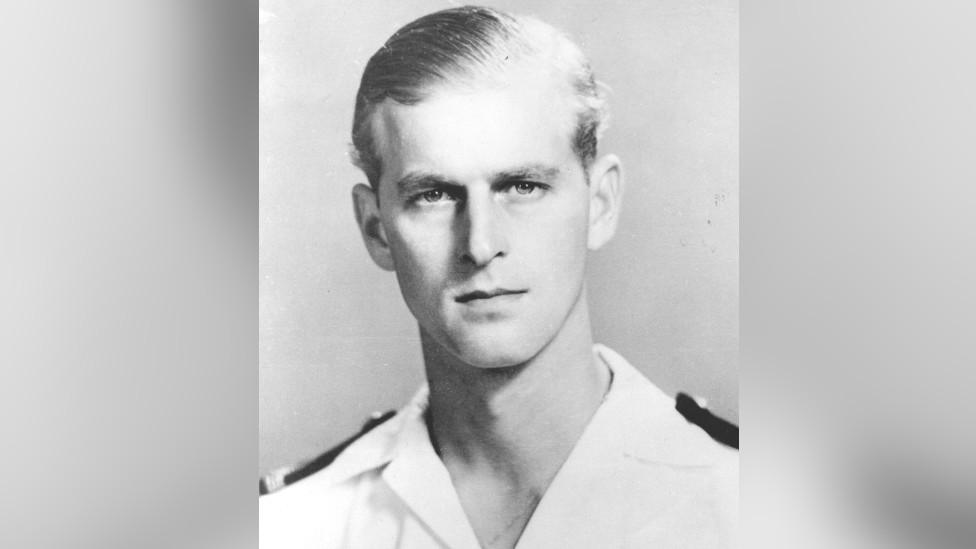 The Duke of Edinburgh as Commander of the Frigate HMS Magpie in 1951