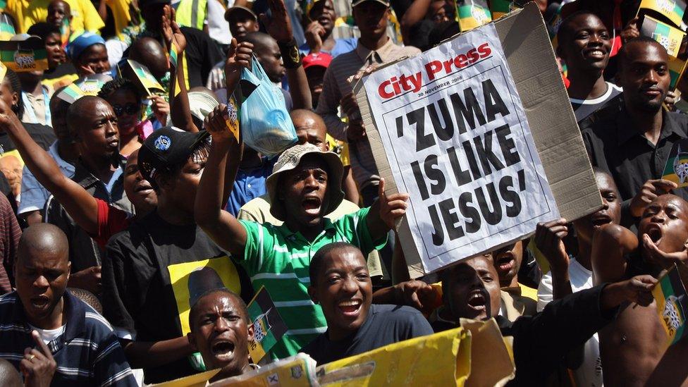 ANC supporters