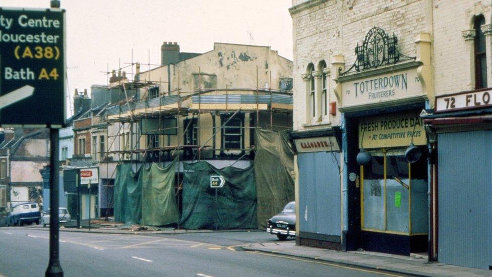 Derelict shop