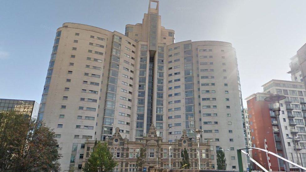 Altolusso is 72m tall and includes 22 floors