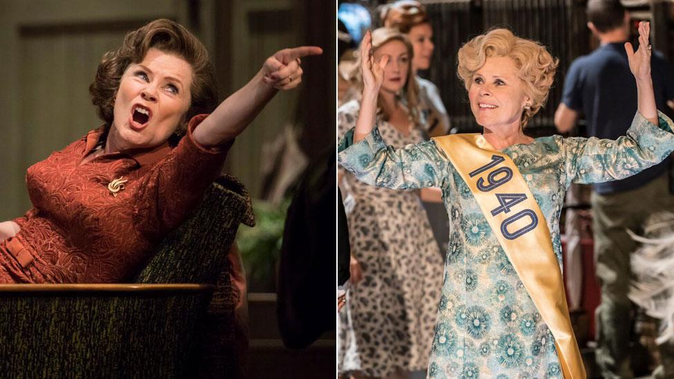 Imelda Staunton in Who's Afraid of Virginia Woolf? and Follies