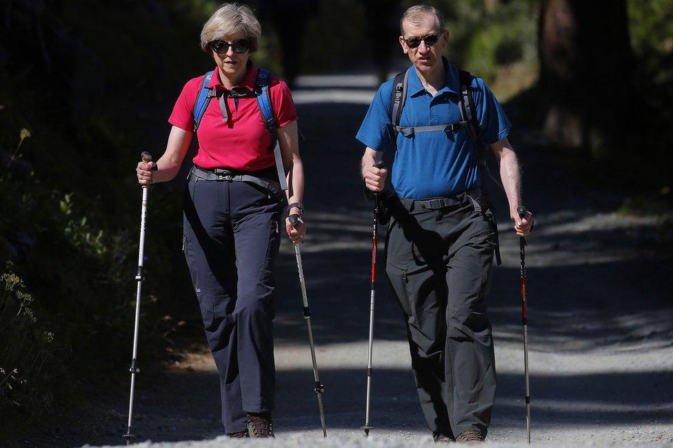 Theresa and Philip May