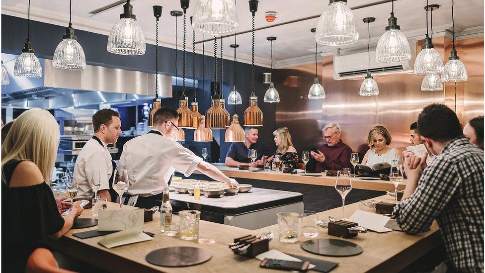 The Crockers Chef's Table in Tring