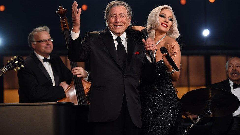 Tony Bennett and Lady Gaga