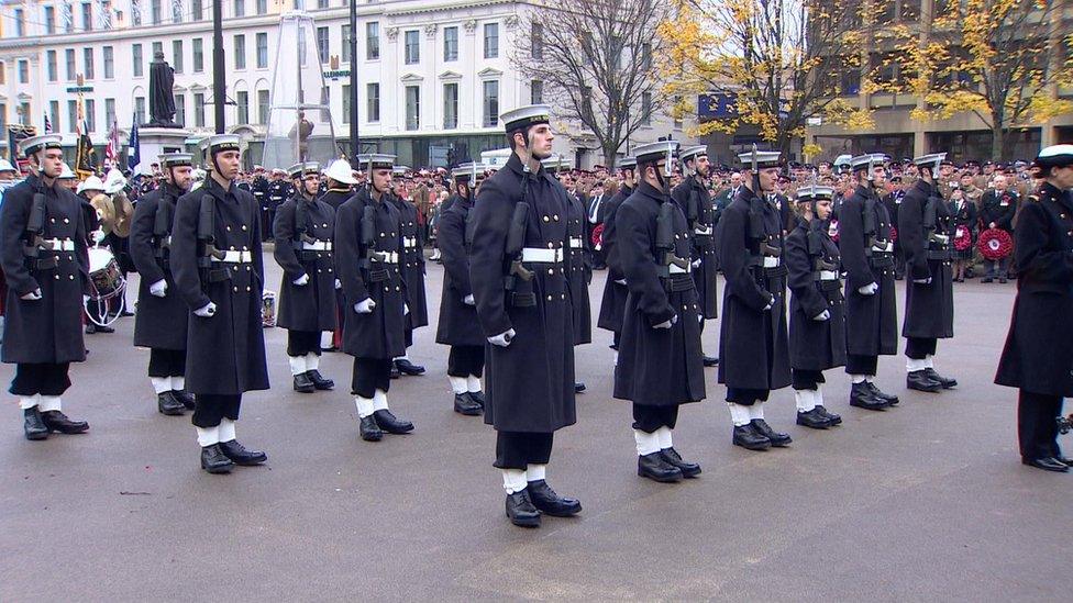 Sailors in Glasgow