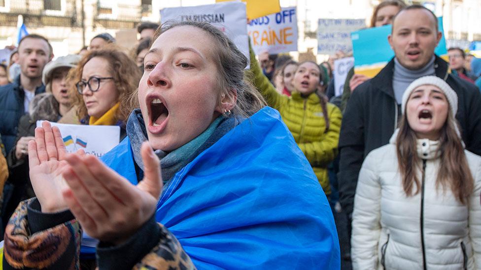 Protest in Edinburgh