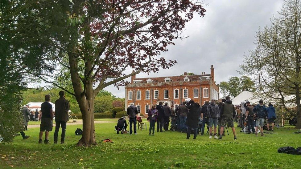 Downton Abbey filming