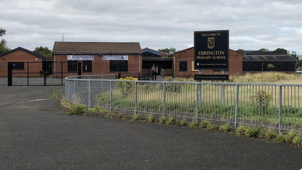 Ebrington derelict school site