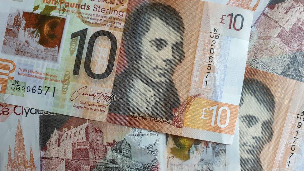 Scottish banknotes