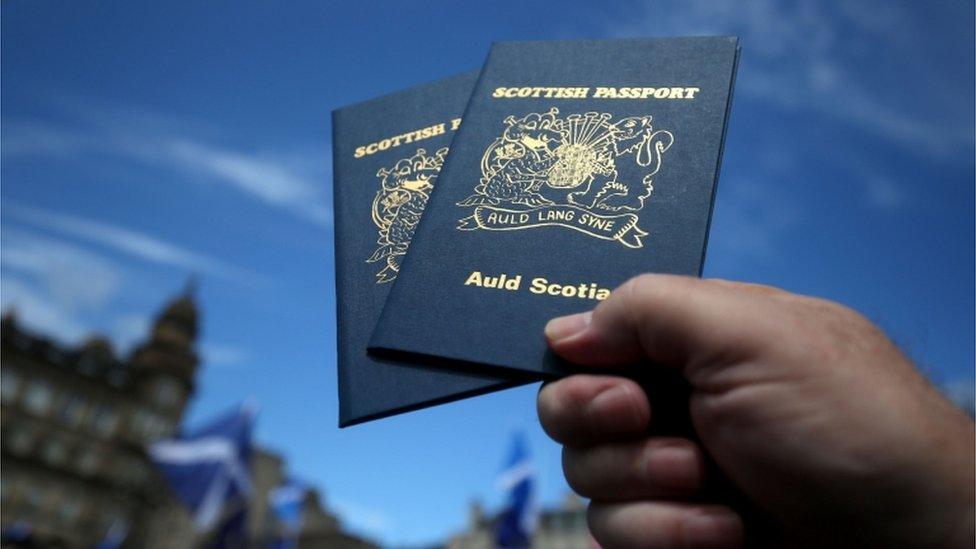 Scottish passports