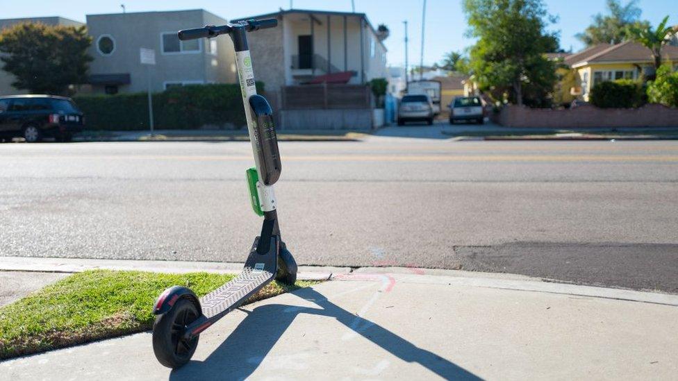 Lime scooter