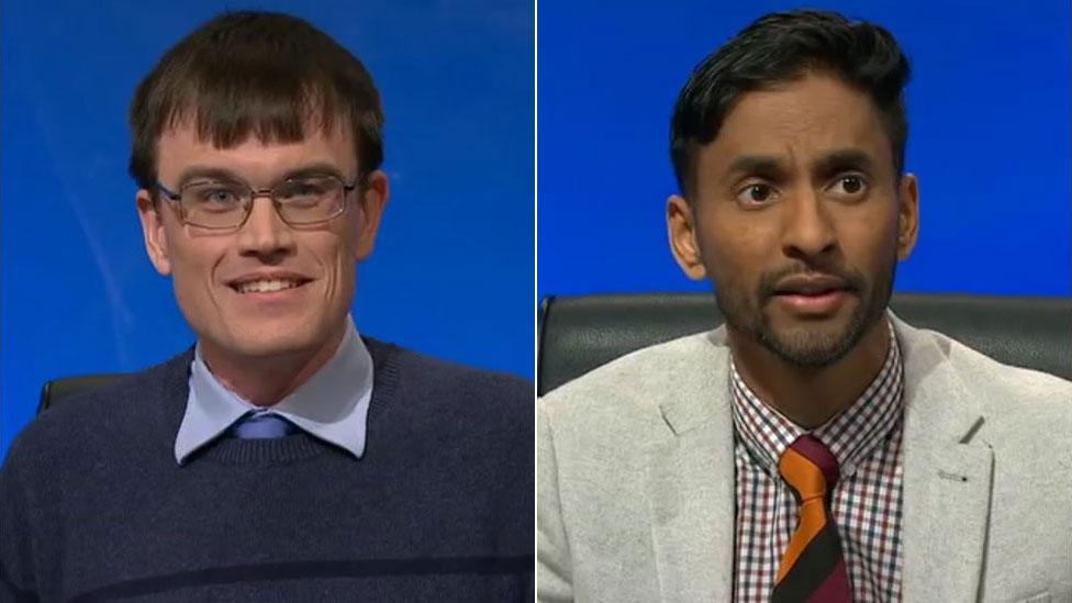 Eric Monkman and Bobby Seagull