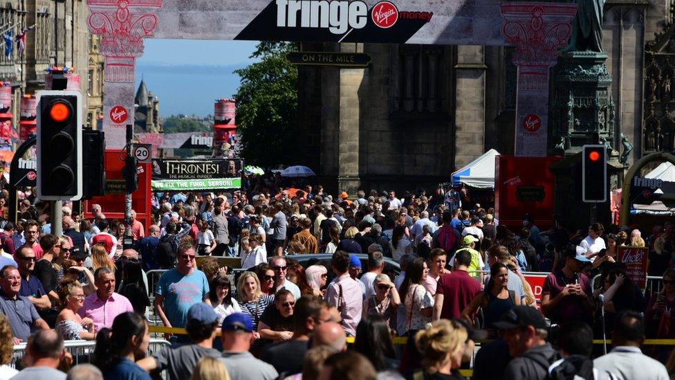 Royal Mile in 2019