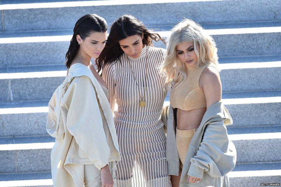 Kendall Jenner, Kim Kardashian and Kylie Jenner