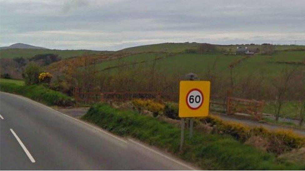 60mph road sign