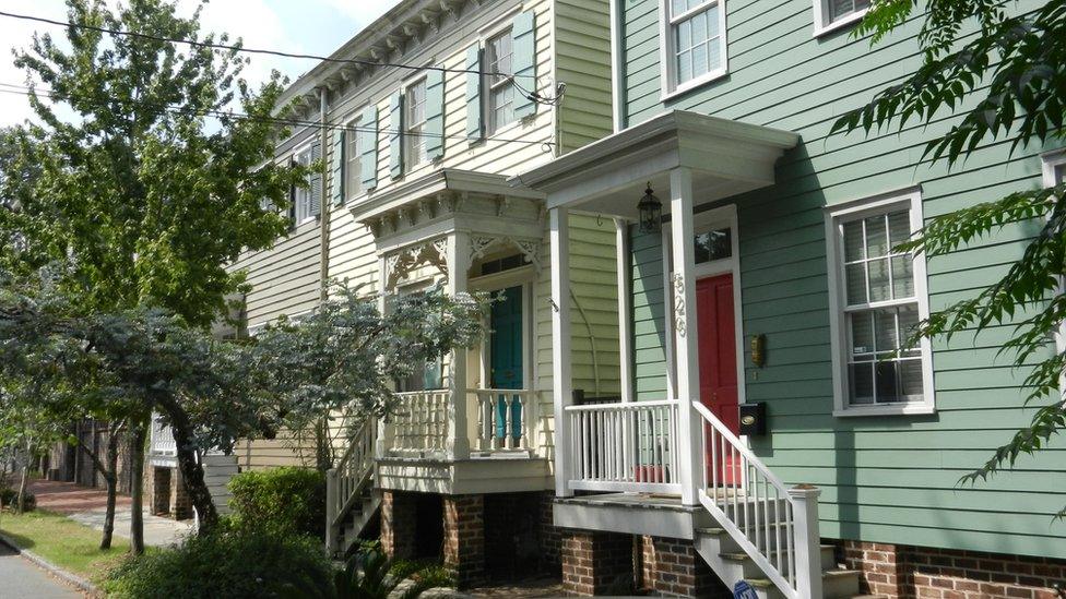 American Wooden houses