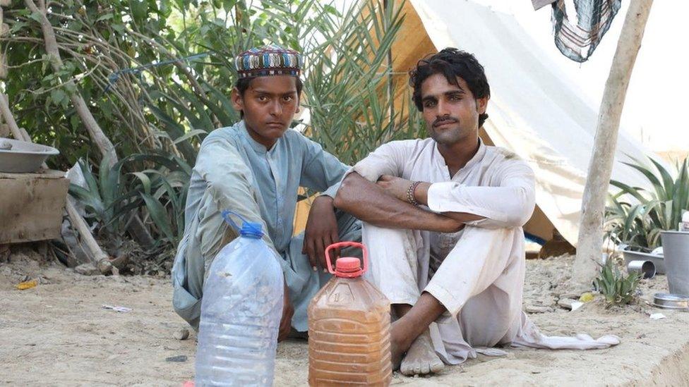 Pakistani villagers