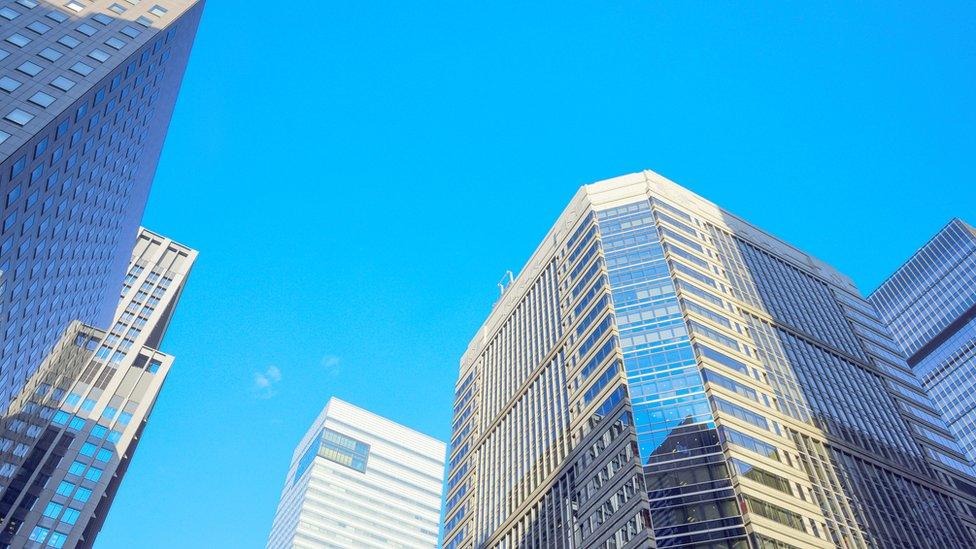 Skyscrapers in Tokyo