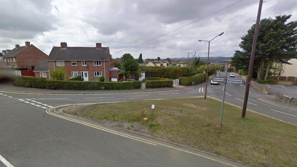 Junction of Westthorpe Road and Upperthorpe Road