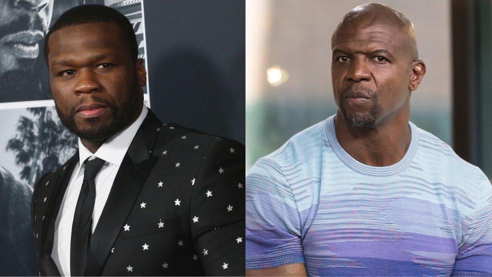 50 Cent and Terry Crews