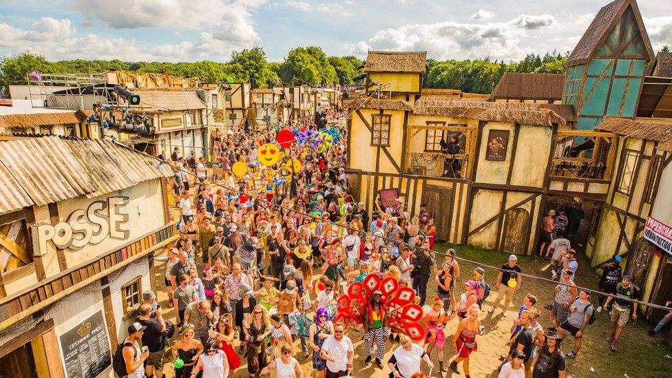 Boomtown Fair Organisers get green light for five day event BBC News