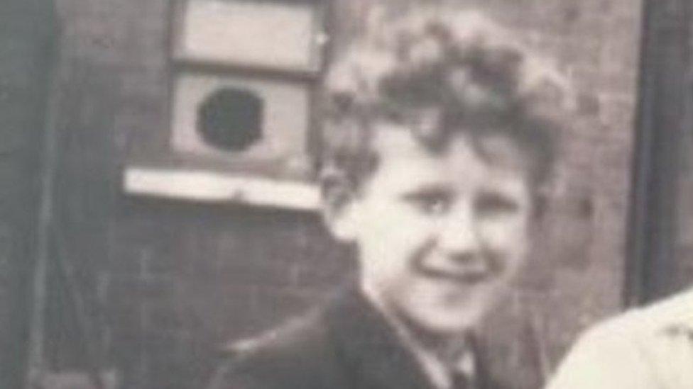 Paul Graham as a child